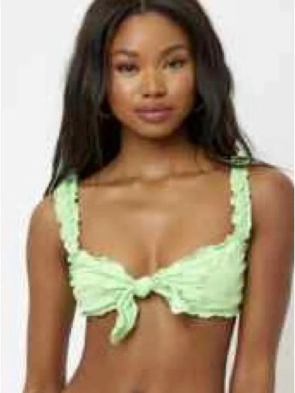 Frankies Bikinis Colby Top + Anna Bottom Set - Mint